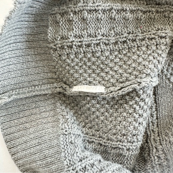 J. Crew Cotton Cable Knit Crewneck Sweater in Grey | XXL | EUC - Picture 8 of 10